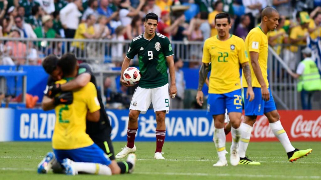 Brasil eliminó a México en 2018