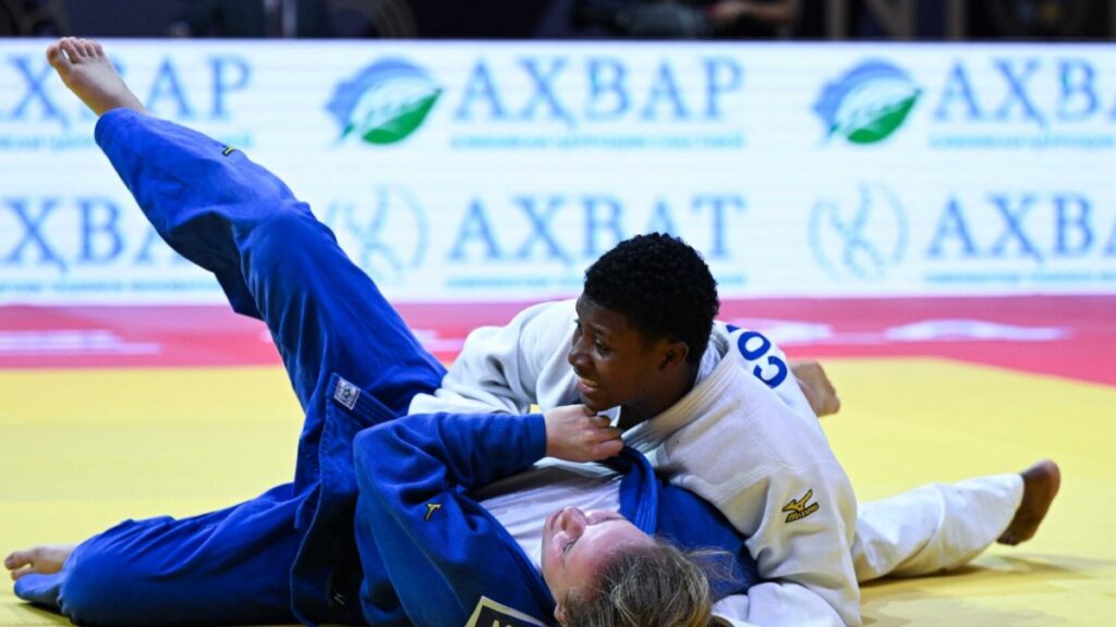 Brenda Olaya, judoca colombiana.