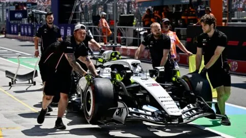 Lando Norris rompe el dominio de Ferrari en la FP3 de Hungría; Checo Pérez abandona por problemas mecánicos