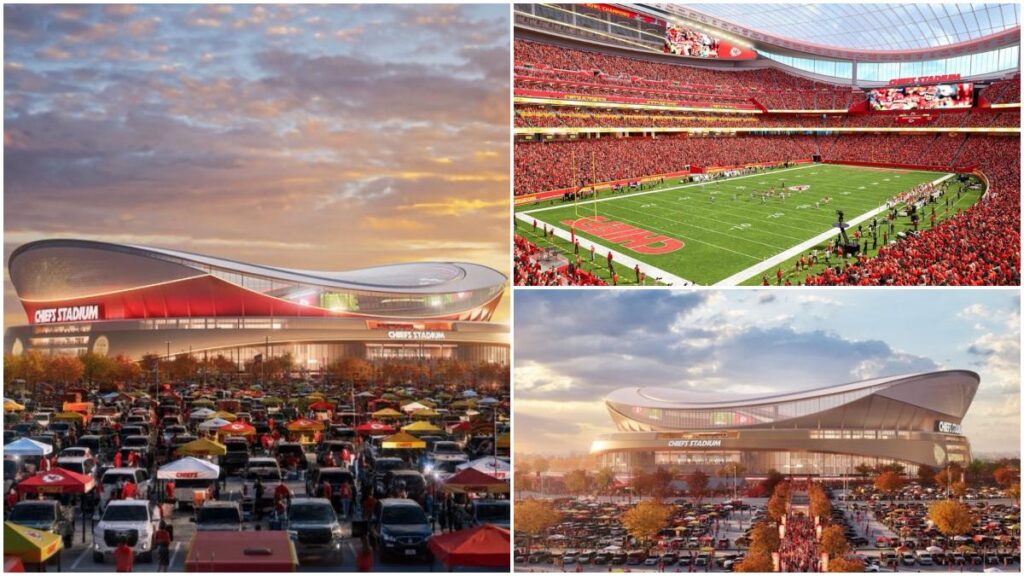 Las primeras imágenes del nuevo estadio de los Kansas City Chiefs