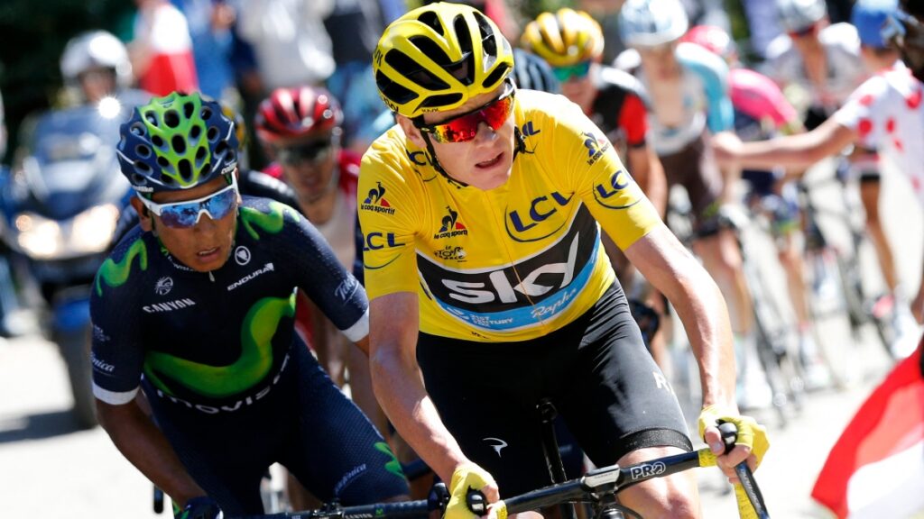 Chris Froome y Nairo Quintana