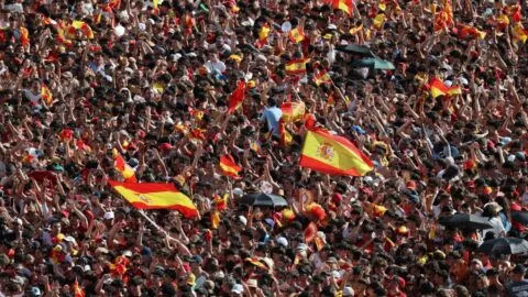 Madrid se pinta de rojo: España desata una celebración histórica por su segunda Copa del Mundo