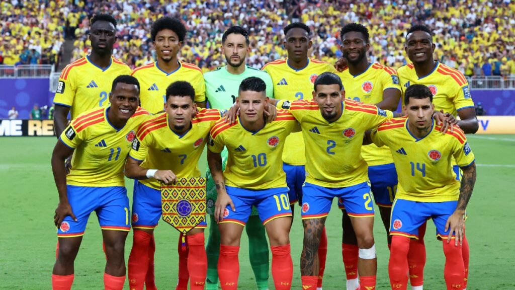 El once de Colombia ante Ghana