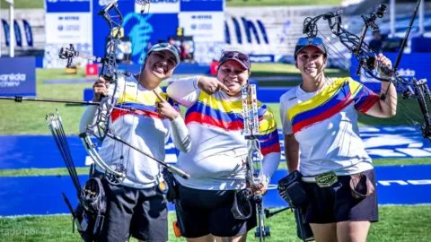 ¡Oro para Colombia! Gran actuación en la Copa del Mundo de Tiro con Arco