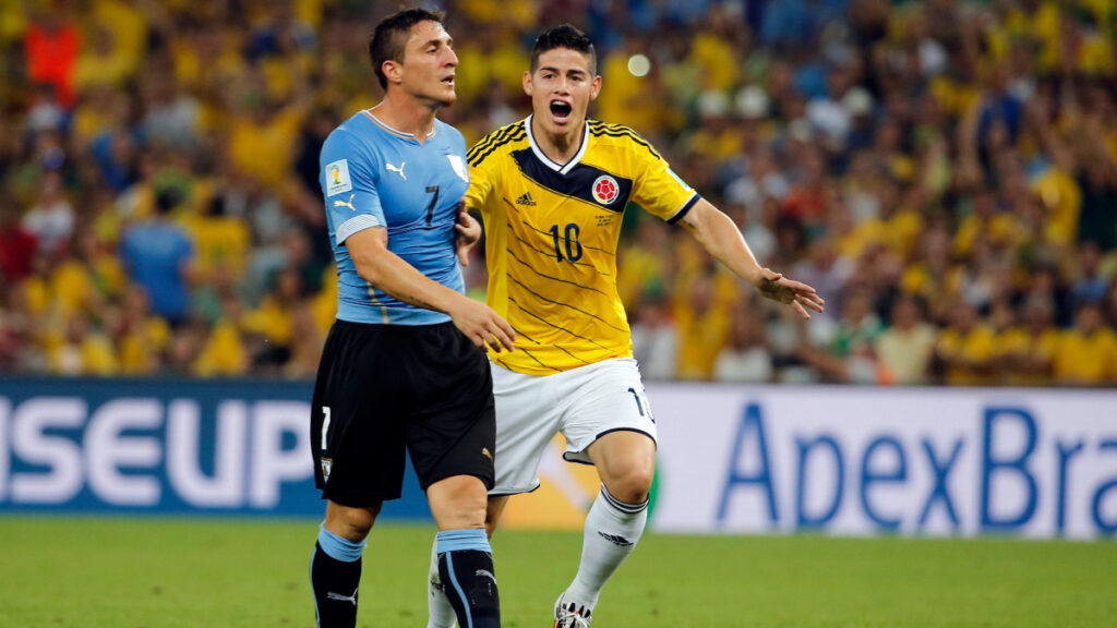 Colombia vs Uruguay 2014