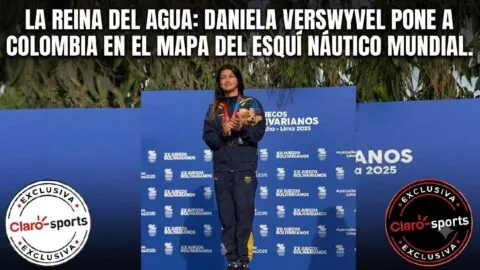 La reina del agua: Daniela Verswyvel pone a Colombia en el mapa del esquí náutico mundial