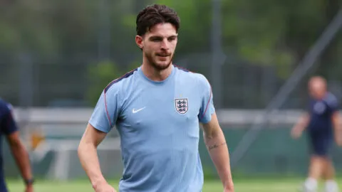 Declan Rice se une a la lista de dudas de Inglaterra ante Noruega por enfermedad