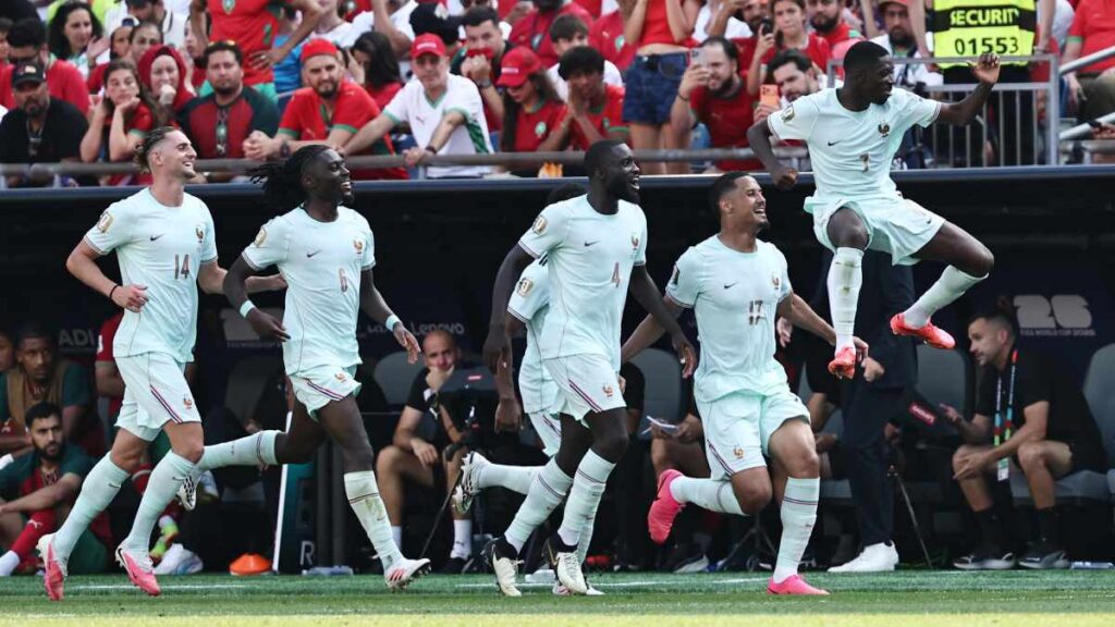 Francia 2-0 Marruecos