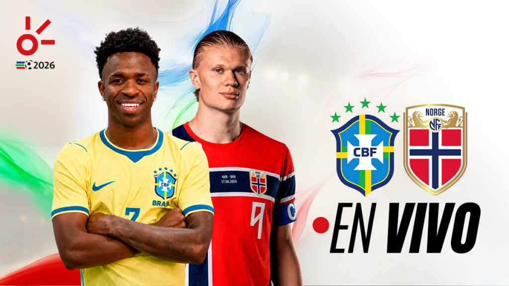 Brasil vs Noruega, en vivo el partido