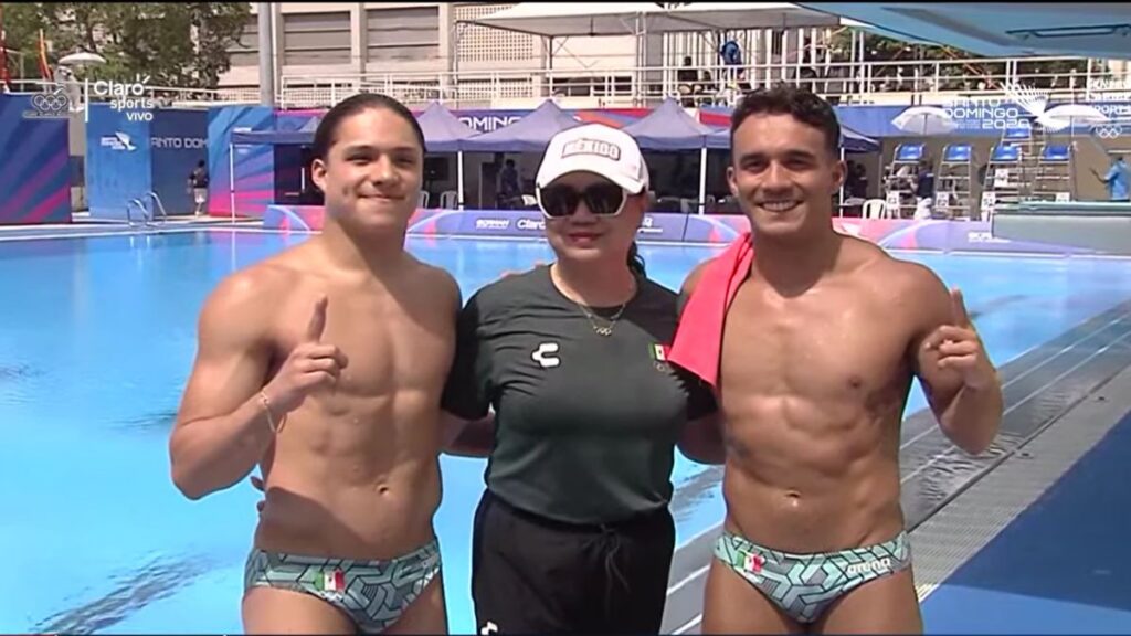 Osmar Olverea y Juan Celaya ganan oro en trampolín 3m sincronizado