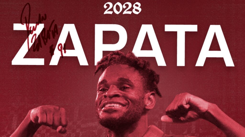 Duván Zapata fue renovado por el Torino de Italia