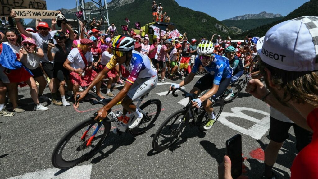Egan Bernal en el Tour de Francia