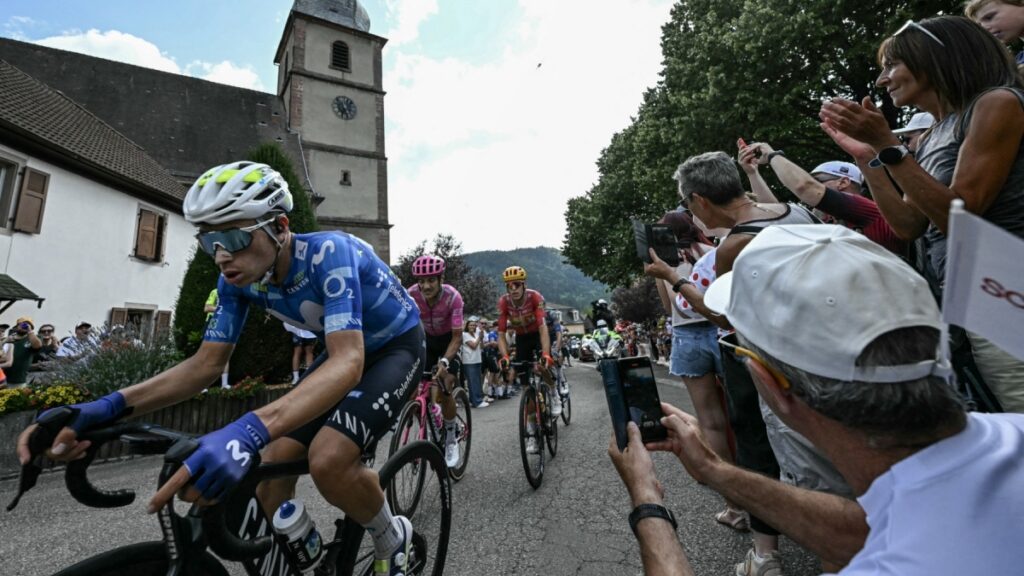 Einer Rubio en e Tour de Francia
