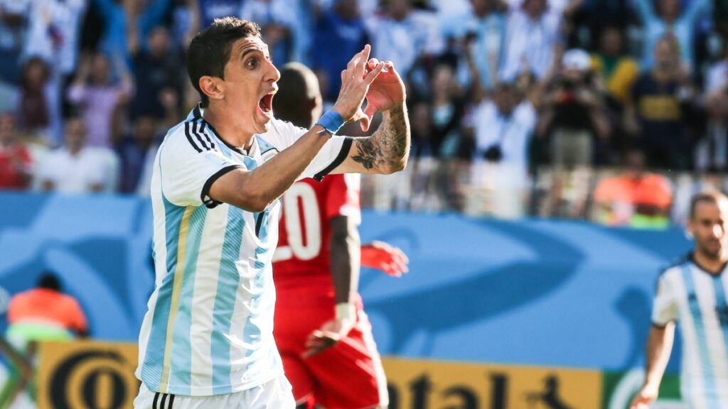 El gol de Di María que eliminó a Suiza en 2014