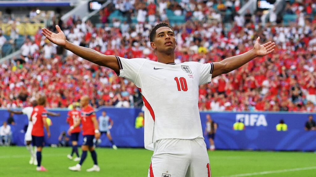 El rock inspira a los Three Lions en el Mundial.