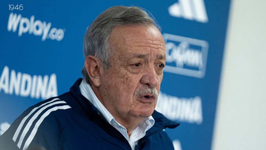 Enrique Camacho, presidente de Millonarios. - Millonarios FC.