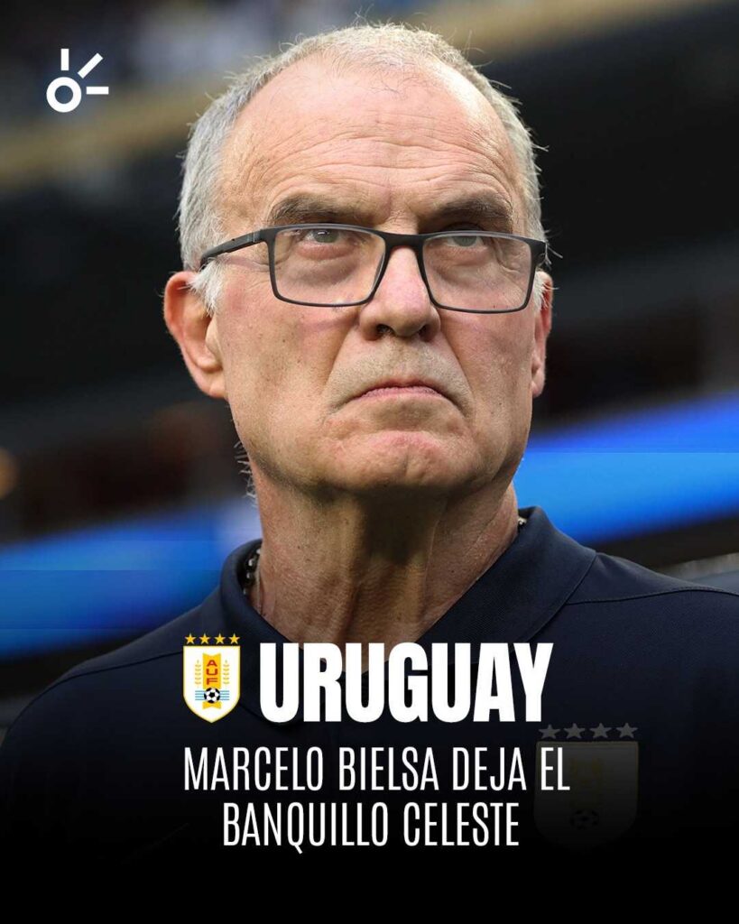 Entre polémica Marcelo Bielsa terminó su ciclo con Uruguay.