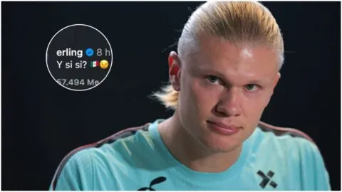 ¡Erling Haaland, cada vez más mexicano! El Androide se une al grito viral “¿Y si sí?”