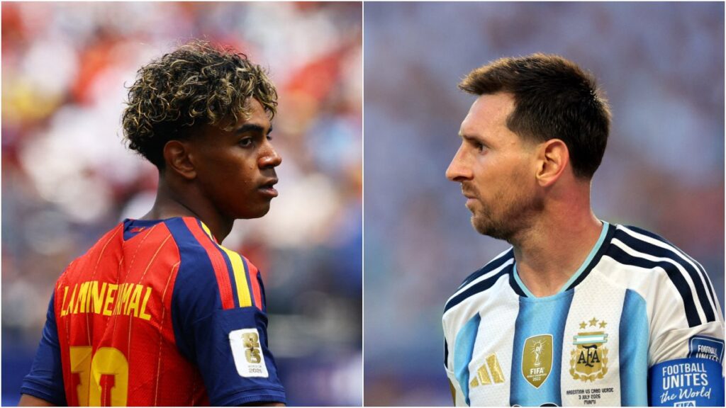 Lamine Yamal y Leo Messi se verán las caras por primera vez