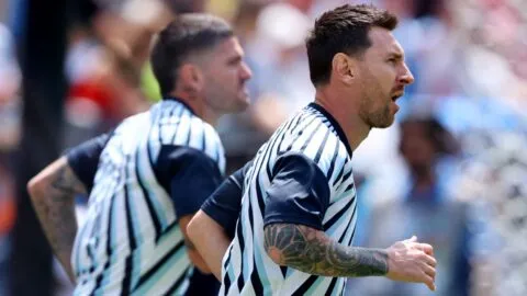 España vs Argentina, en vivo: España y Argentina salen a calentar