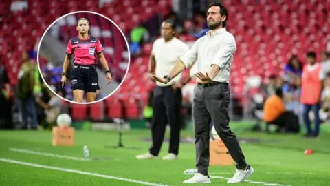 Espinoza cuestiona trabajo de Karen Hernández en derrota ante Cruz Azul: "Nadie salió contento con el arbitraje"