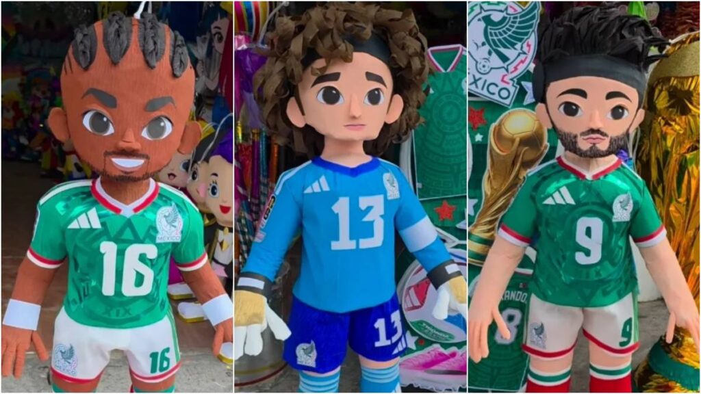Estas son las piñatas virales del Mundial 2026.