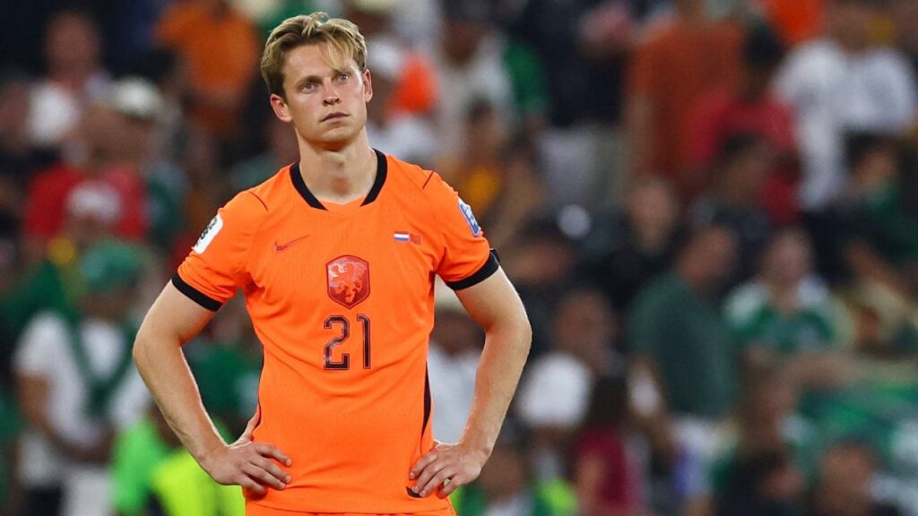 Frenkie de Jong lesionado tras el Mundial 2026