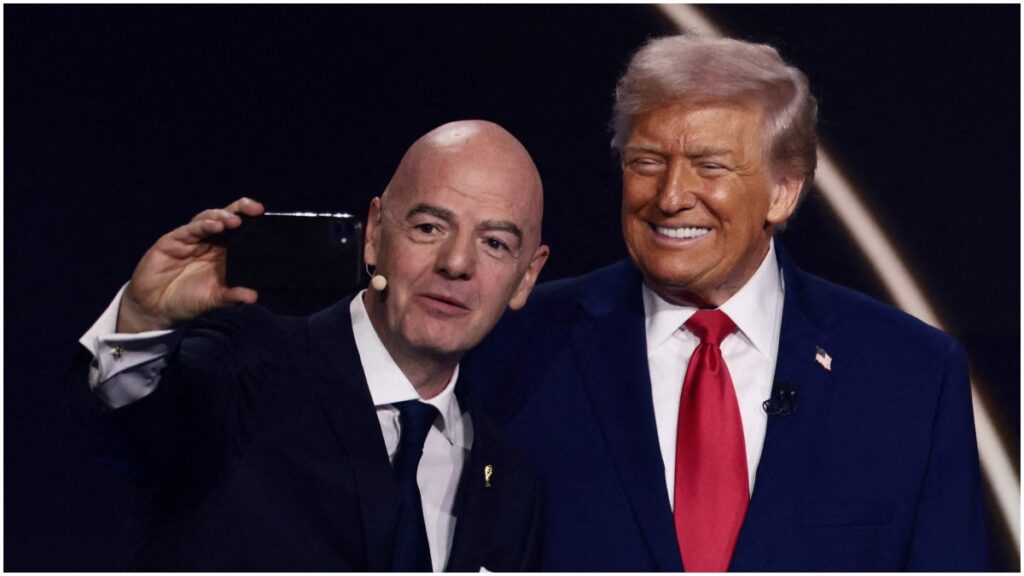 Gianni Infantino, presidente de la FIFA y Donald Trump, presidente de los Estados Unidos en el Mundial 2026 | Reuters