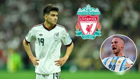 Alexis Mac Allister responde a los rumores de Gilberto Mora y el Liverpool: “Si lo nombran, seguramente será un gran jugador”