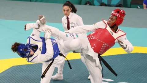 ¡Brillante! Gloria Mosquera conquista el oro en taewkondo tras una exhibición en Santo Domingo 2026