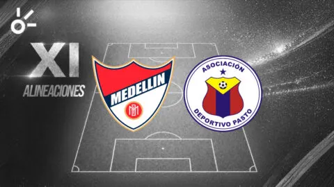 Posibles alineaciones de Independiente Medellín vs Deportivo Pasto por Liga BetPlay Dimayor 2026-II