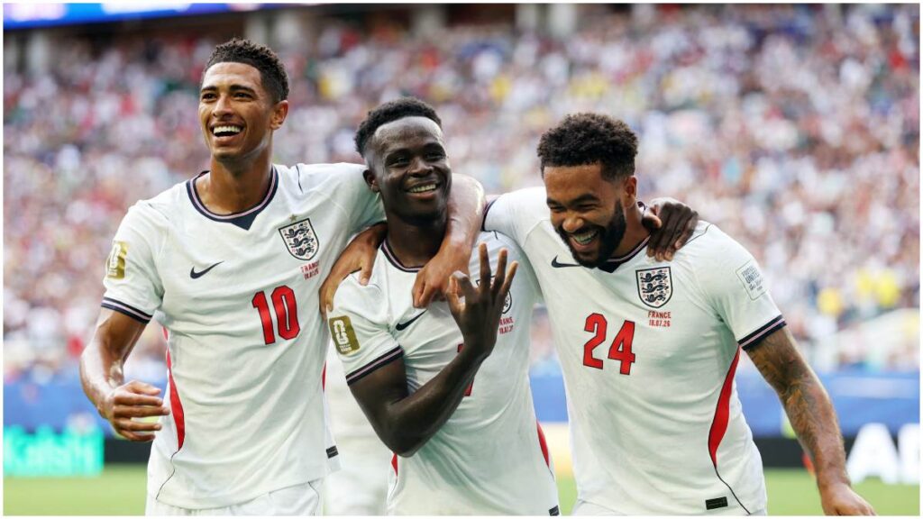 Inglaterra venció a Francia con un 4-6 este sábado 18 de julio en el Estadio Miami, suficiente para conseguir su mejor papel desde el Mundial de 1966 | Reuters