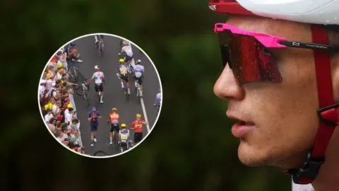 El gesto de Isaac del Toro que conmovió tras la caída de Fernando Gaviria en el Tour de Francia 2026