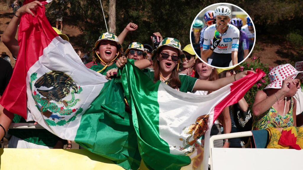 Aficionados mexicanos invaden el Tour de Francia
