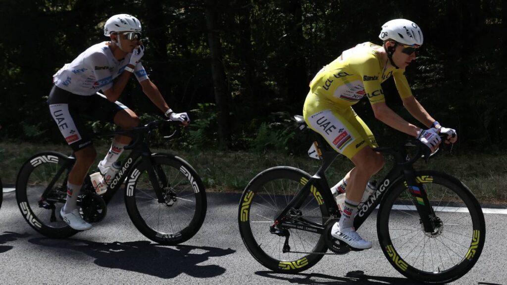 Isaac del Toro disfruta su primer Tour de Francia.