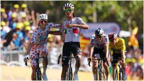 Isaac del Toro en el Tour de Francia 2026: resultados y clasificación general de este 5 de julio