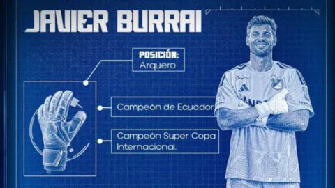 Millonarios oficializa a Javier Burrai y se despide de Guillermo de Amores