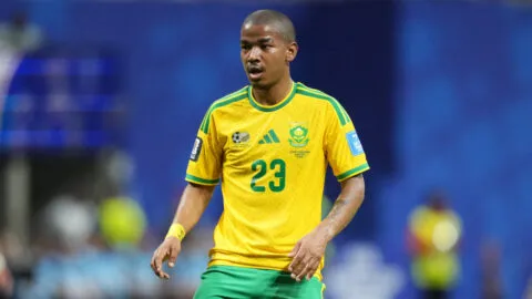Muere Jayden Adams, futbolista de Sudáfrica, después de disputar el Mundial 2026
