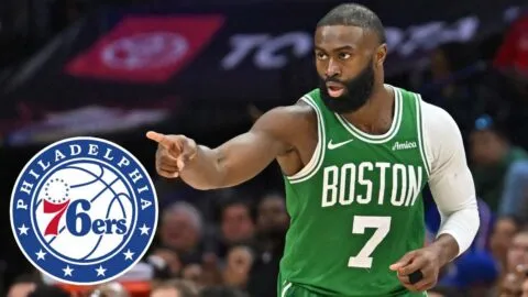 ¡Jaylen Brown se va de Boston! Celtics le manda en cambio a los 76ers por Paul George