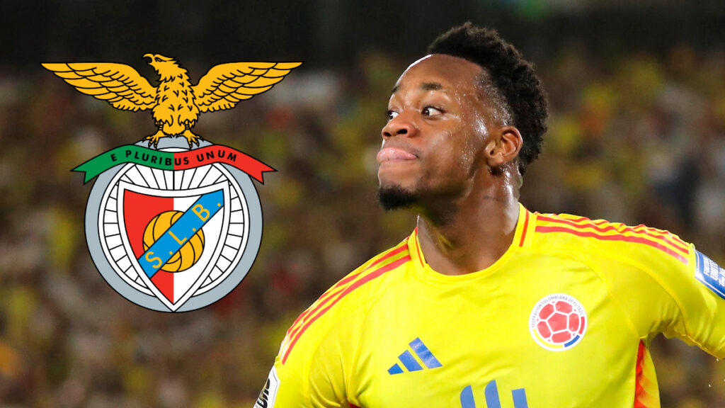Jhon Jader Durán, nuevo jugador del Benfica