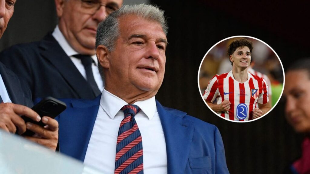 Joan Laporta manda mensaje al Atleti