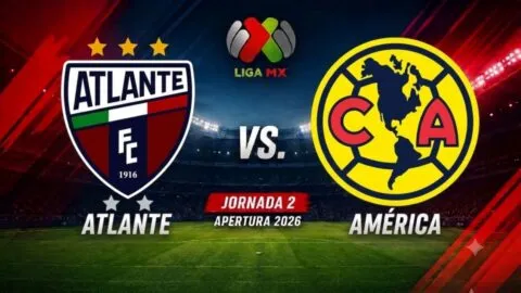 Jornada 2 Apertura 2026 Liga MX: dónde ver el Atlante vs América EN VIVO en EE.UU.