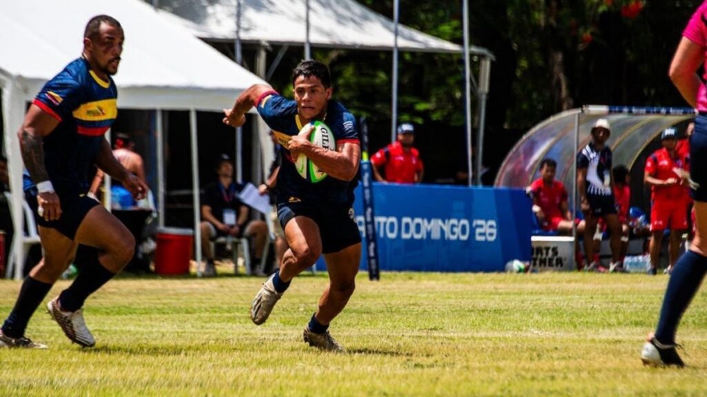 Juan Camilo Romero jugando con la Selección Colombia