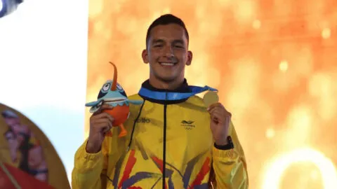 Juan Manuel Morales brilla y conquista un nuevo oro en natación para Colombia