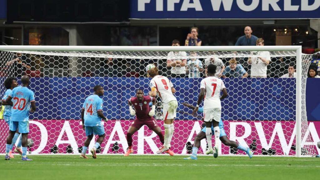 Así fue uno de los goles de Kane ante Congo