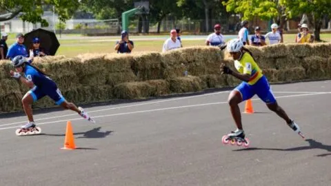 ¡Colombia sigue dominando el patinaje en Santo Domingo! La velocidad da dos oros más al país