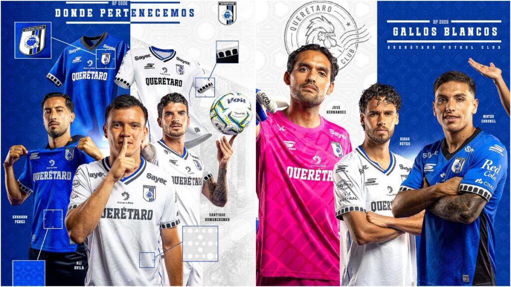 Los Gallos presumieron la camiseta que usarán en el Apertura 2026