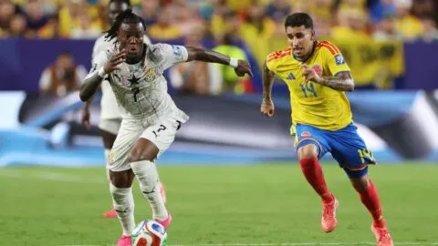 Colombia vs Ghana, en vivo: la Tricolor administra la ventaja