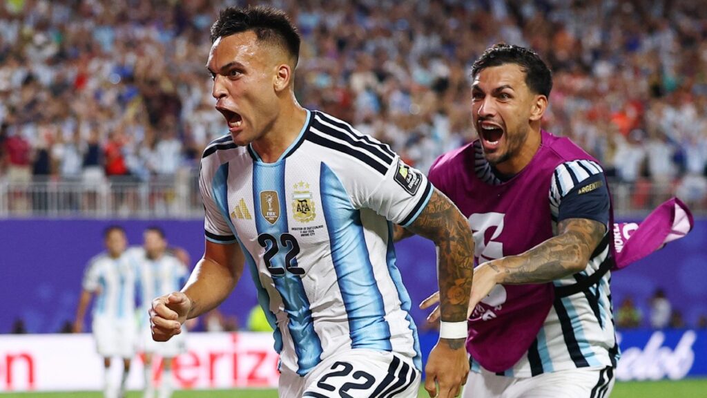 ¡Lautaro mete a la Albiceleste a semis!