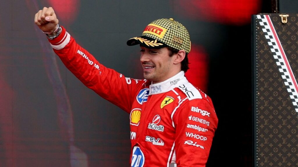 El piloto Charles Leclerc y Alexandra Saint Mleux esperan a su primer hijo